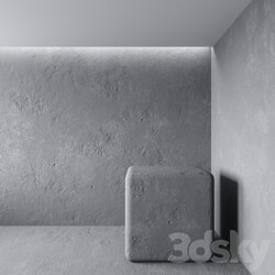 Concrete Stone 3D Models 