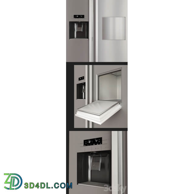 fridge bosch kag90ai20 silver