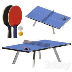 Street Ping Pong 3D Models 