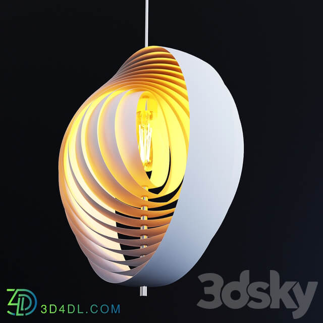 Pendant lamp Ursula by cosmorelax Pendant light 3D Models