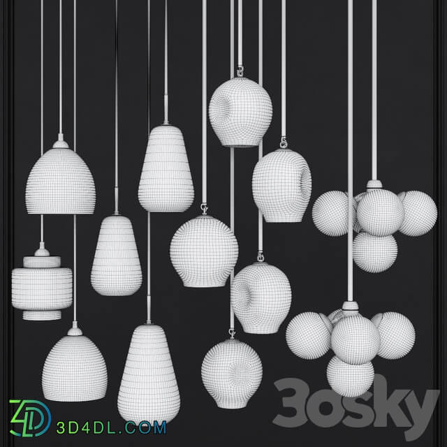 Pendant light Pendant lights set 016