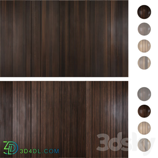 Wood panel set 1