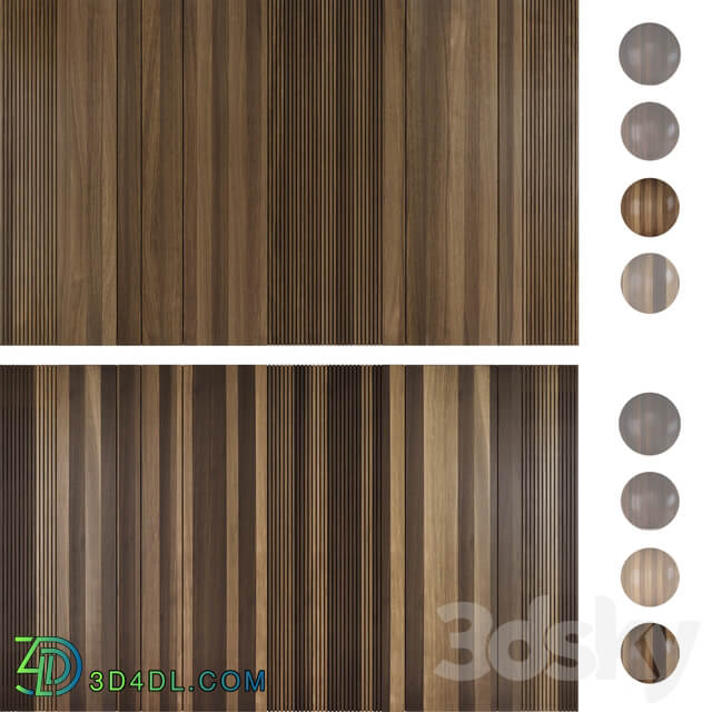 Wood panel set 1