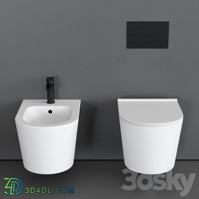 Alice Ceramica Form Wall Hung WC