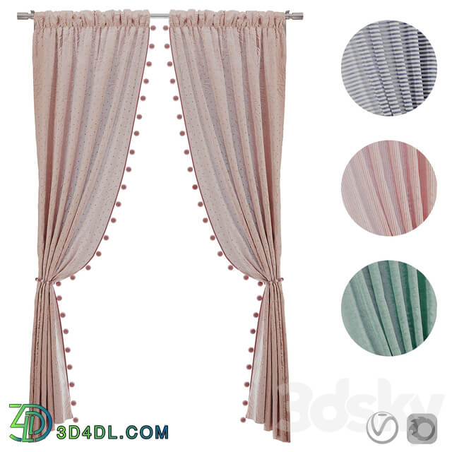 Curtain 05 3D Models