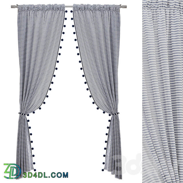 Curtain 05 3D Models