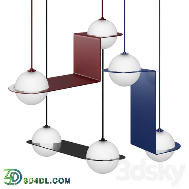 Lambert Fils Laurent 05 Laurent 03 Pendant light 3D Models