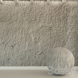 Stone Concrete wall. Old concrete. 126 