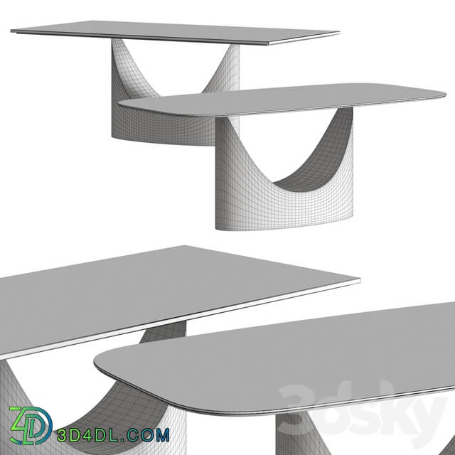 Lago U Dining Tables