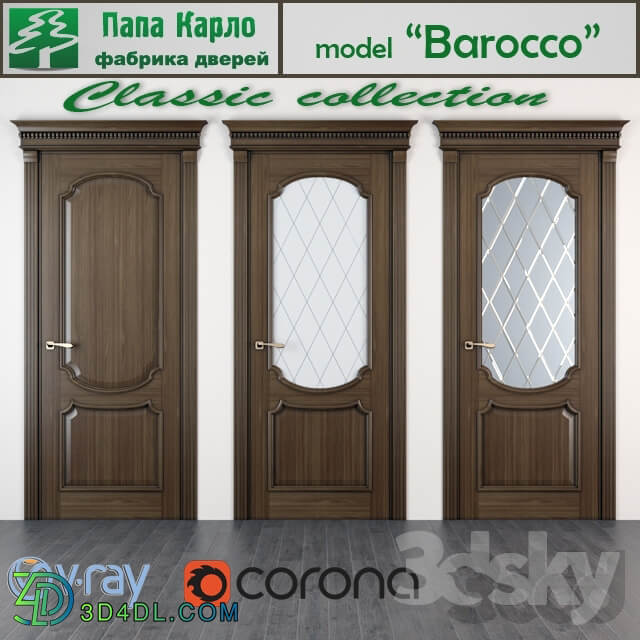 Door Barocco Series Classic 