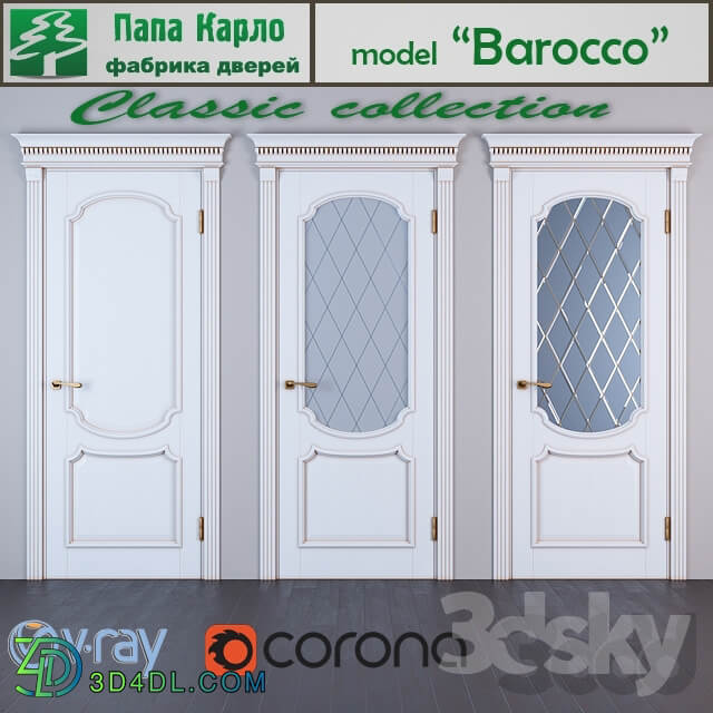 Door Barocco Series Classic 