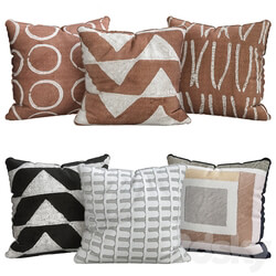 Pillows for sofa 6 pieces No. 30 