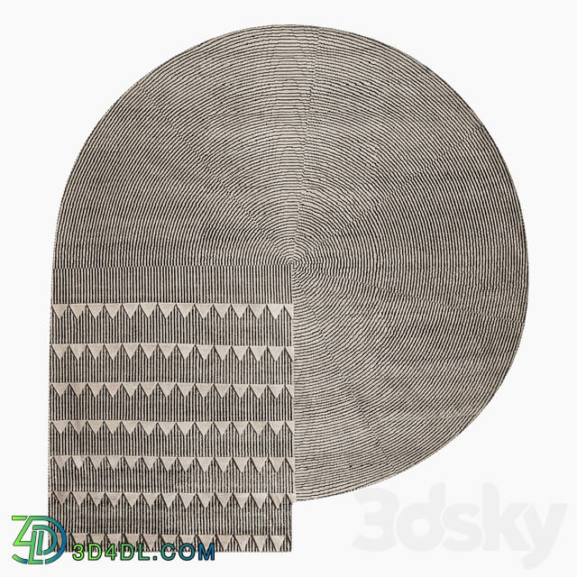 Plasterworks C Rug by CC Tapis