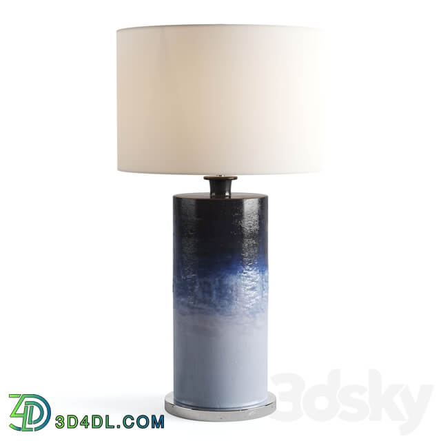 John Richard Deep sea Indigo Table Lamp