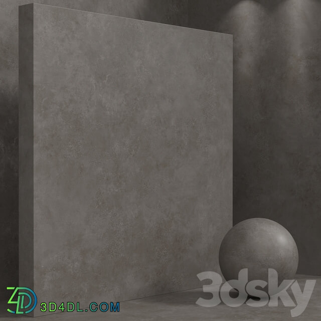 Miscellaneous Material seamless plaster concrete metal set 160