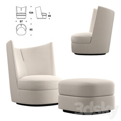 CONTOUR CLUB armchair 