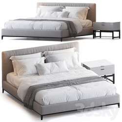 Bed ANDERSEN BED BY MINOTTI 