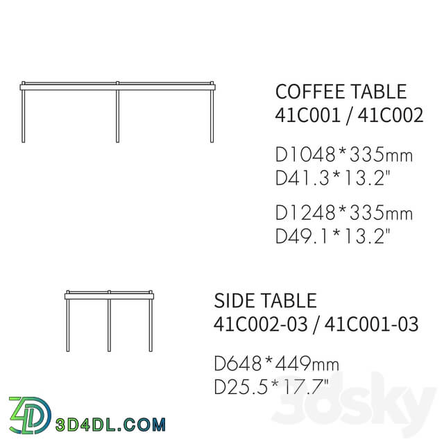 CRI TABLES by Domo