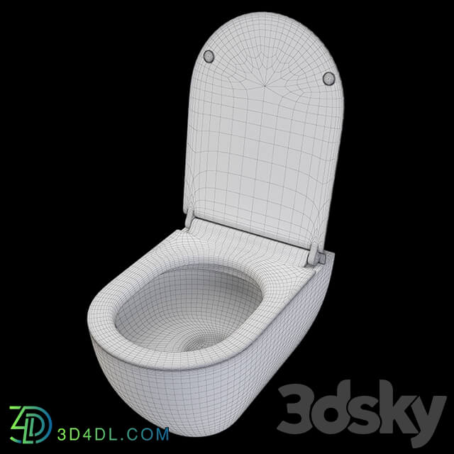 Wall hung toilet GSI Pura 8815 11 