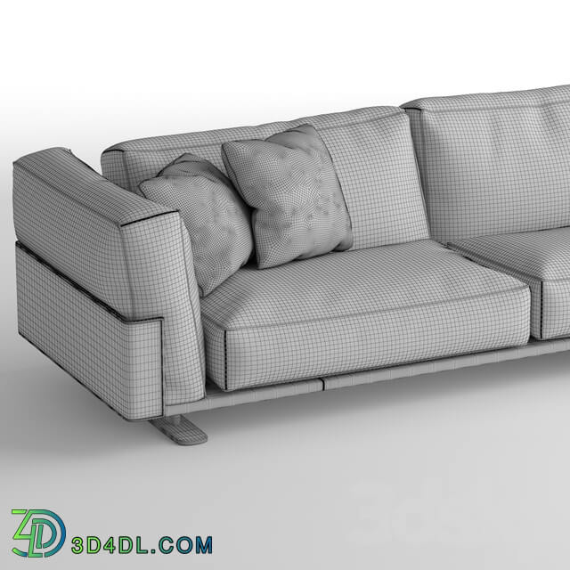 Longhi Ritual chaise lounge sofa