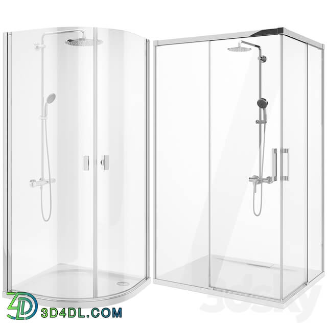 Shower set Ravak and Radaway set 88