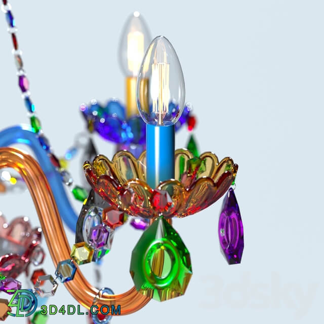 Pendant light Chandelier Rainbow