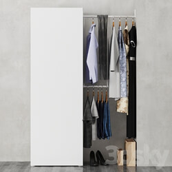 Wardrobe Display cabinets Ikea Combination Wardrobe Ophus 