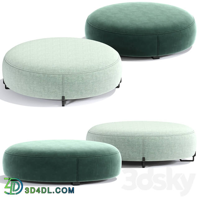 Poliform New York Pouf Round