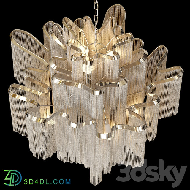 Pendant light Pendant lamp Ava Chain Atlantis Chandelier