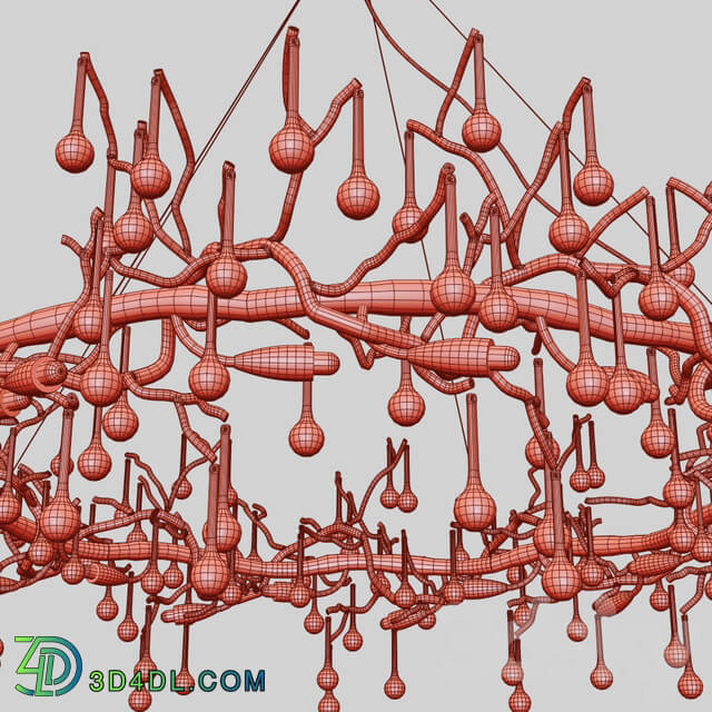 Chandelier Serip CT3413 Pendant light 3D Models