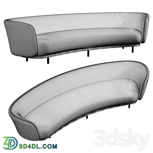 Dandy 4 seater sofa Massproductions 