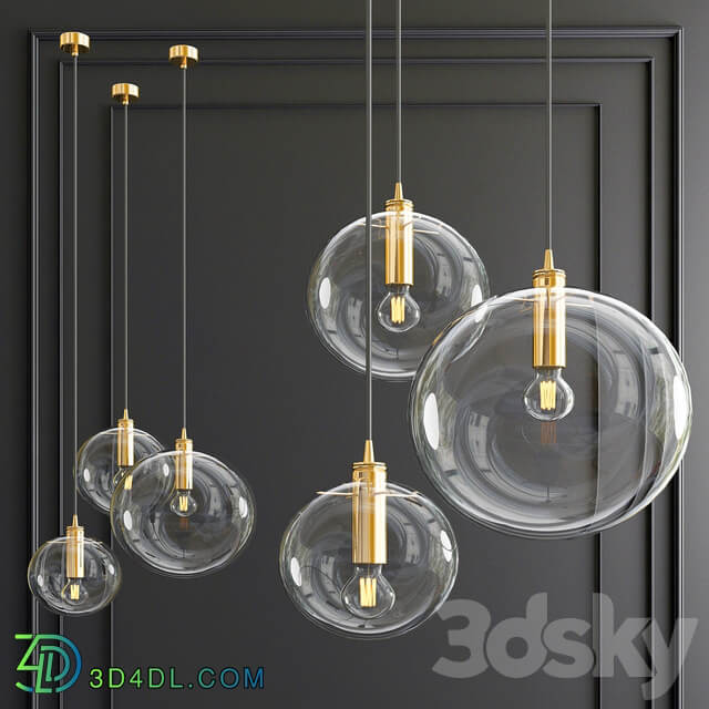 Pendant light Glass ball pendant