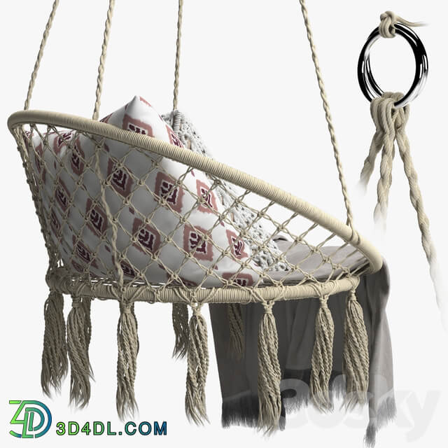 Other BUTLERS PARADISE NOW Hammock chair with fringes 