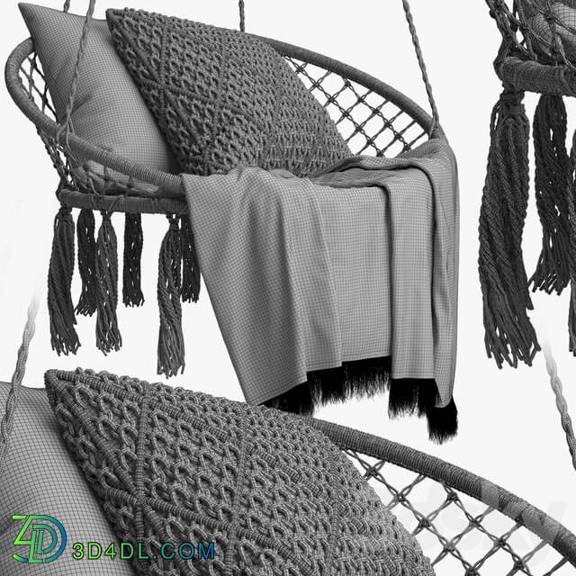 Other BUTLERS PARADISE NOW Hammock chair with fringes 