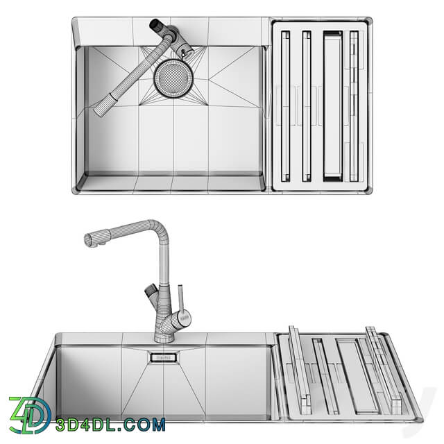 FRANKE SINK AND FAUCET 1