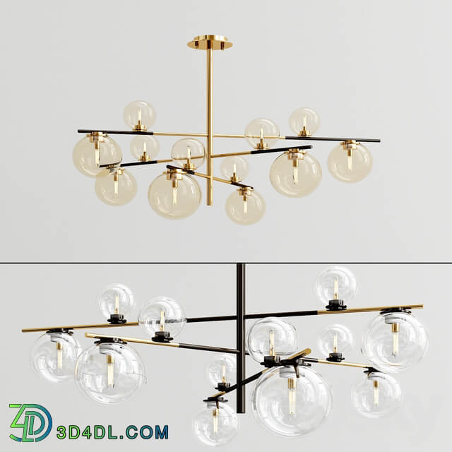 Domingo and Domingo Long Pendant light 3D Models