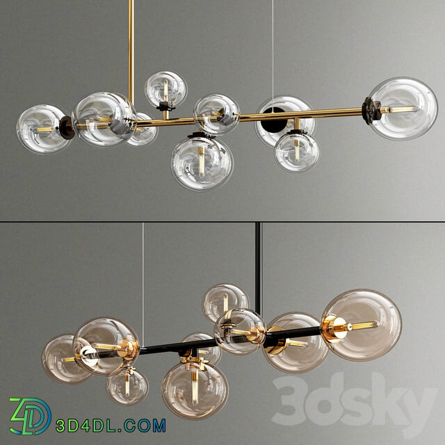 Domingo and Domingo Long Pendant light 3D Models