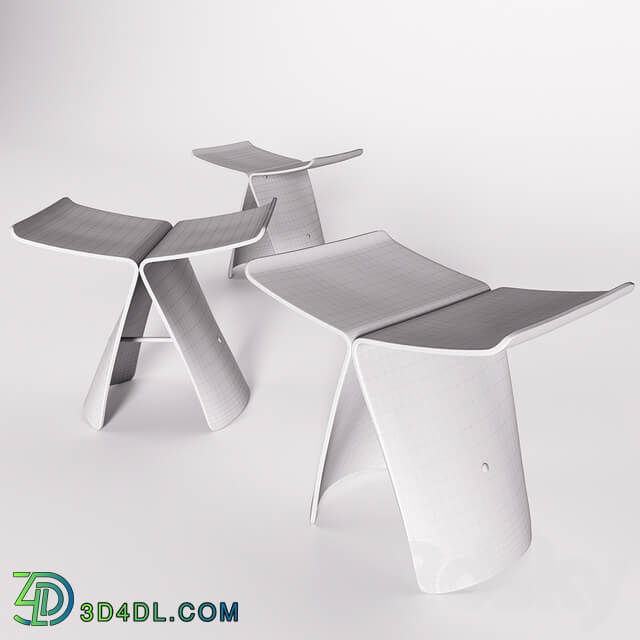 Vitra Butterfly stool.