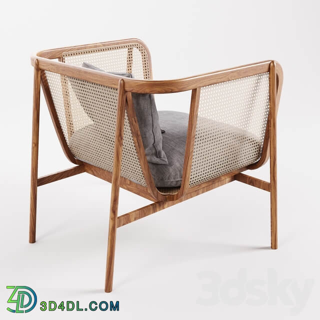 Cane Collection Rattan One Seat Lounge