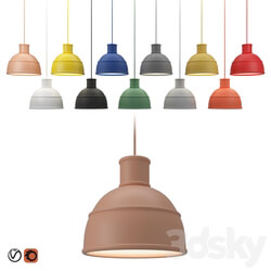 Muuto Unfold Lamp Pendant light 3D Models 