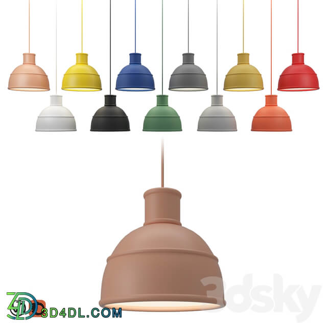 Muuto Unfold Lamp Pendant light 3D Models