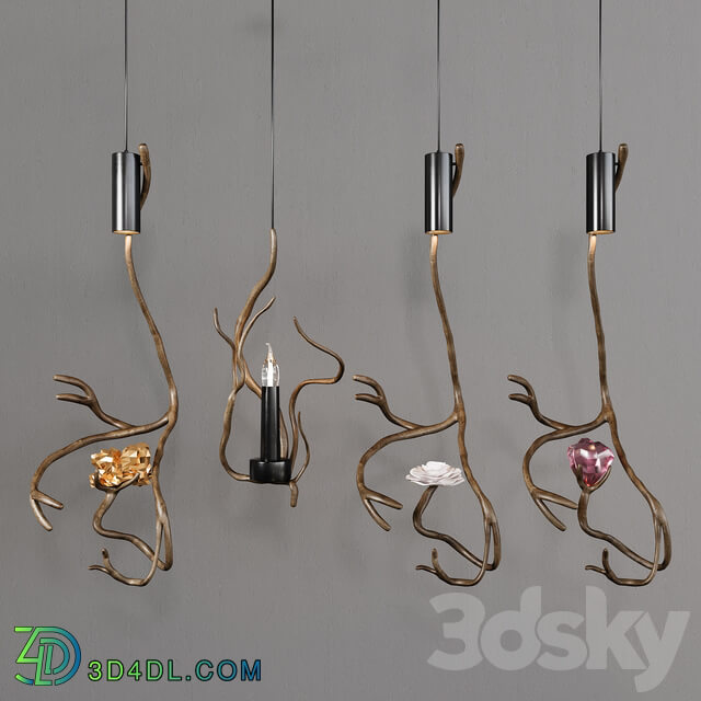 Orpheus Pendant light 3D Models