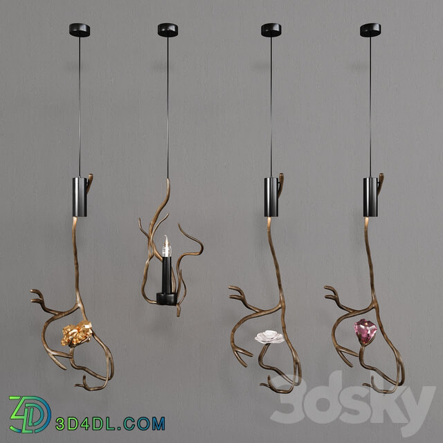 Orpheus Pendant light 3D Models