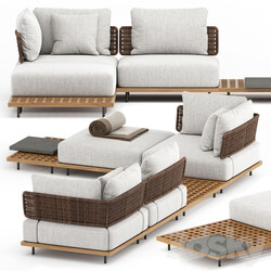 QUADRADO OUTDOOR SOFA by Minotti 