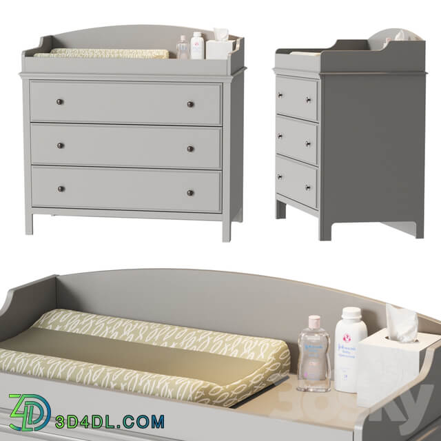 Sideboard Chest of drawer Changing table South Shore Cotton Candy