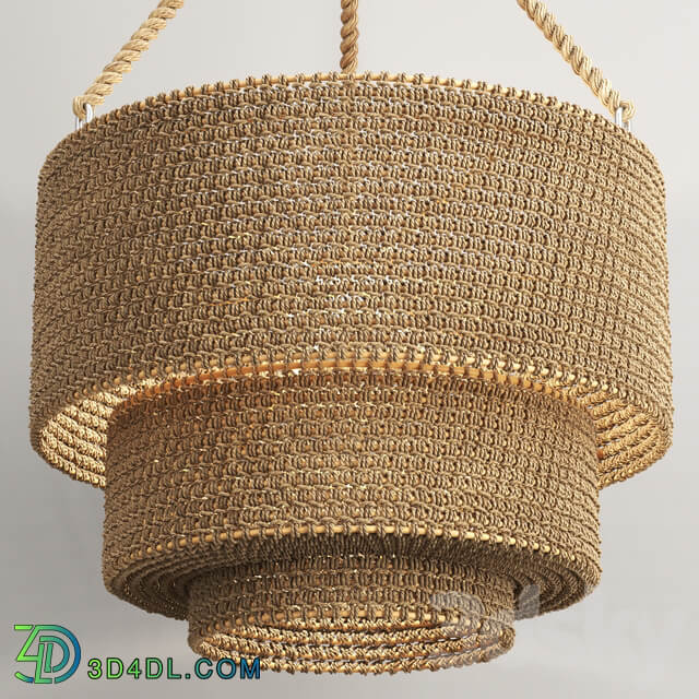 Veranda Woven Pendant Light Pendant light 3D Models