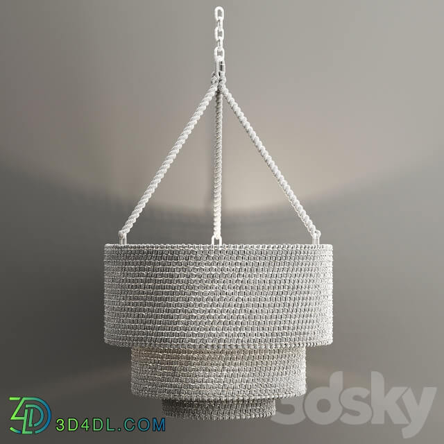 Veranda Woven Pendant Light Pendant light 3D Models