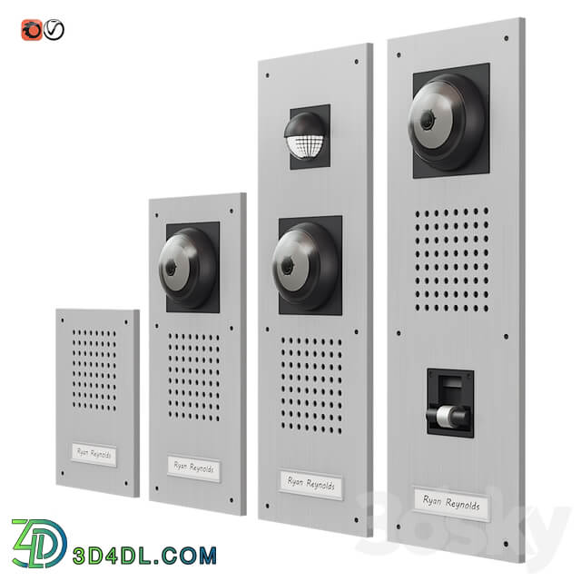 Miscellaneous Set of on door speakerphones Siedle Standart Versions