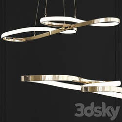 Minimalism DIY Hanging Modern Led Pendant light 3D Models 