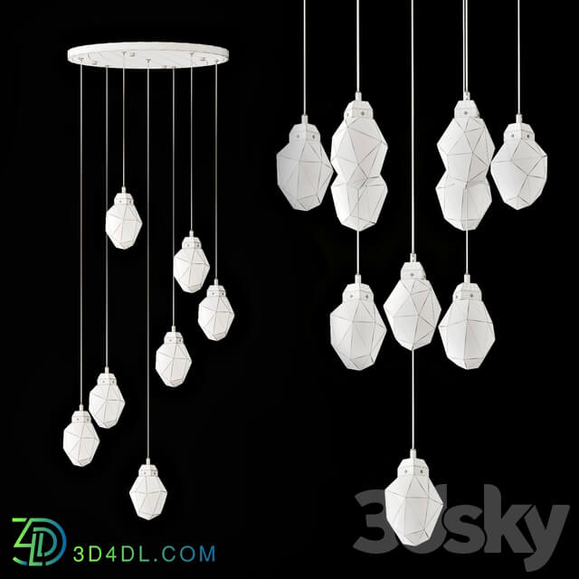 Lampatron Cristel One Combinations Pendant light 3D Models